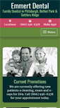 Mobile Screenshot of emmertdental.com